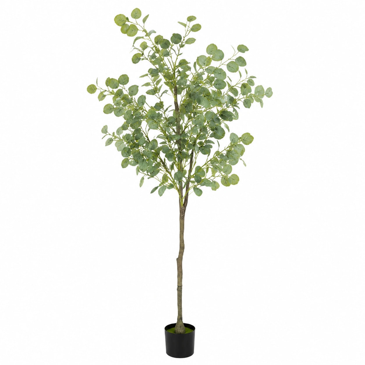 Albero di Eucalipto Artificiale Verde 180 cm con Vaso